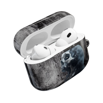 Gothic Skull AirPod Case, Trendy Wireless Earbuds Cover, Perfect Gift for Music Lovers, Halloween Decor, Edgy Aesthetic