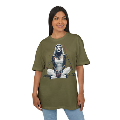 Artistic Unisex Oversize Tee - Unique Graphic Design for Creative Spirits