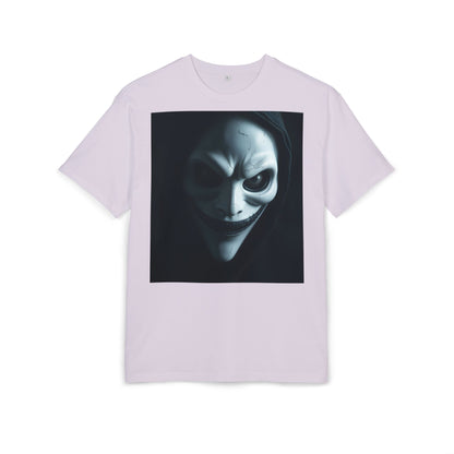 Spooky Graphic Unisex Oversized Tee, Halloween Shirt, Horror Aesthetic Tee, Statement Tee for Parties, Casual Wear, Gift Idea