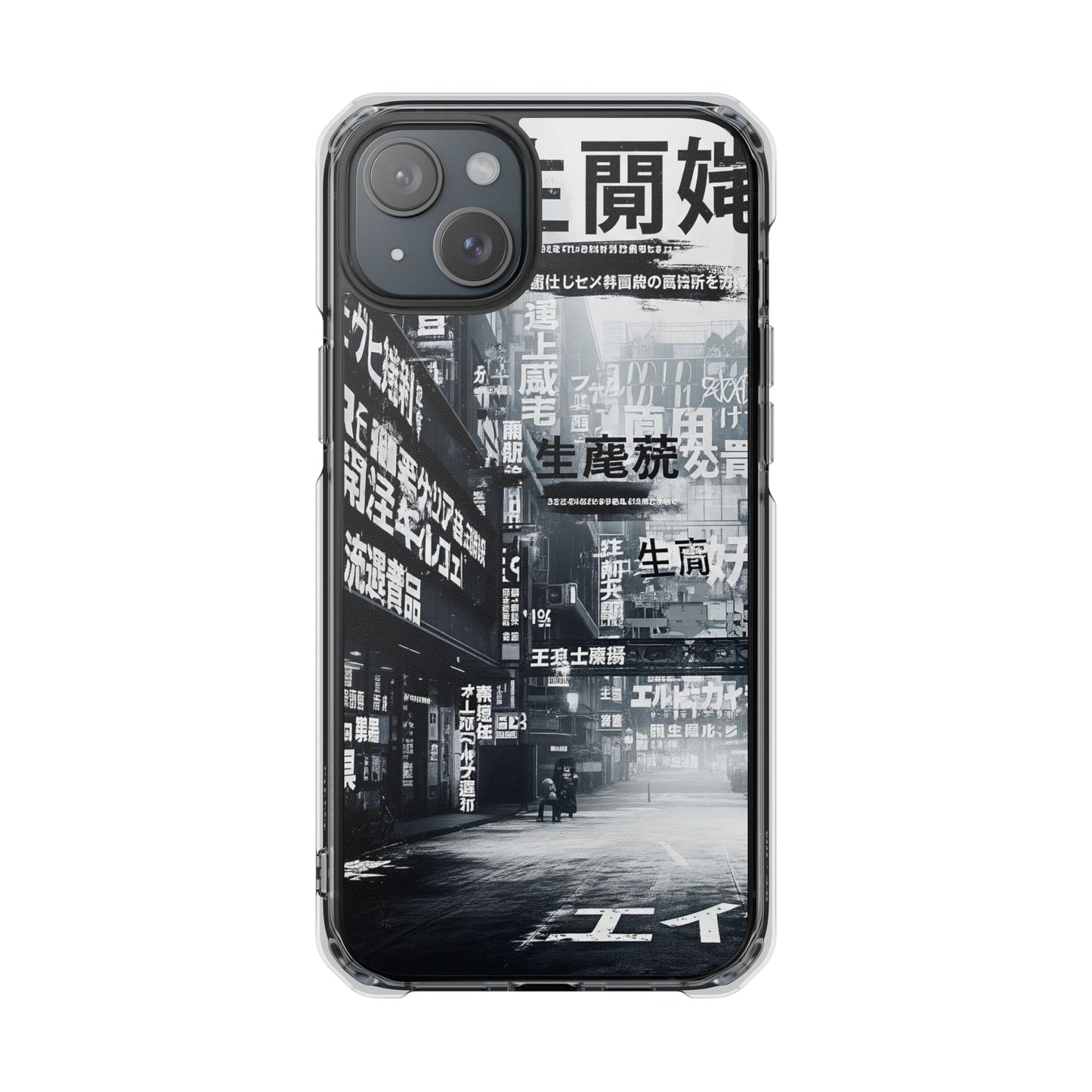 Stylish Magnetic Clear Impact Cases, Phone Protection, Urban Aesthetic, Gift for Tech Lovers, Summer Vibes, Trendy Accessories