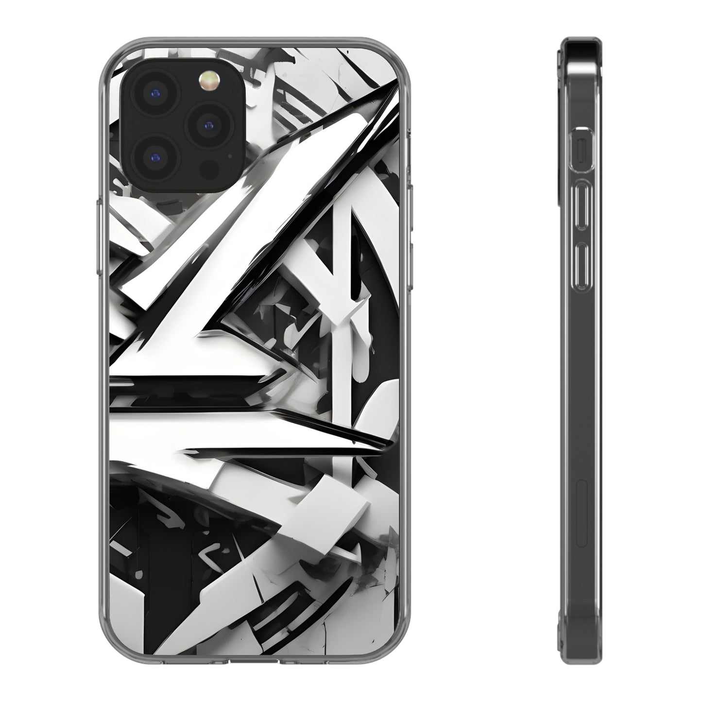 Phone Case, Abstract Futuristic Design