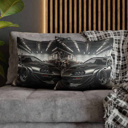 Car Enthusiast Pillowcase, Automotive Decor, Gift for Him, Racer Decoration, Motorsport Home Accessories