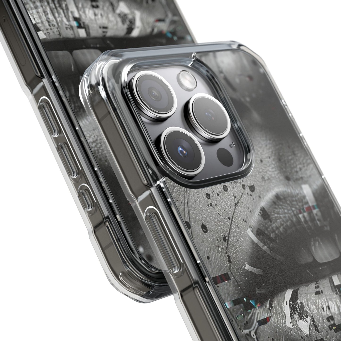 Magnetic Clear Impact Phone Case for Stylish Protection, Urban Aesthetic, Trendy Gift, Phone Accessories, Personalized Present