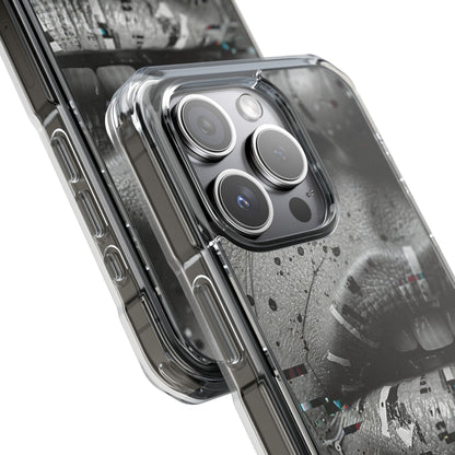 Magnetic Clear Impact Phone Case for Stylish Protection, Urban Aesthetic, Trendy Gift, Phone Accessories, Personalized Present