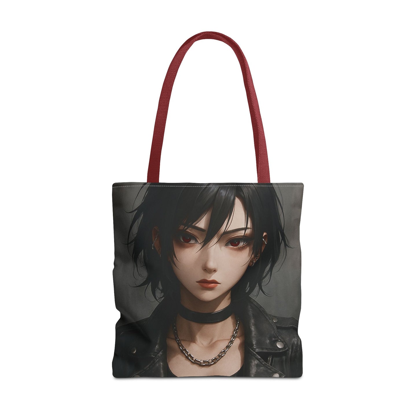 Edgy Art Tote Bag | Unique Gothic Shopper | Gift for Music Lovers, Fashionistas, or Occasions | Stylish Graphic Bag