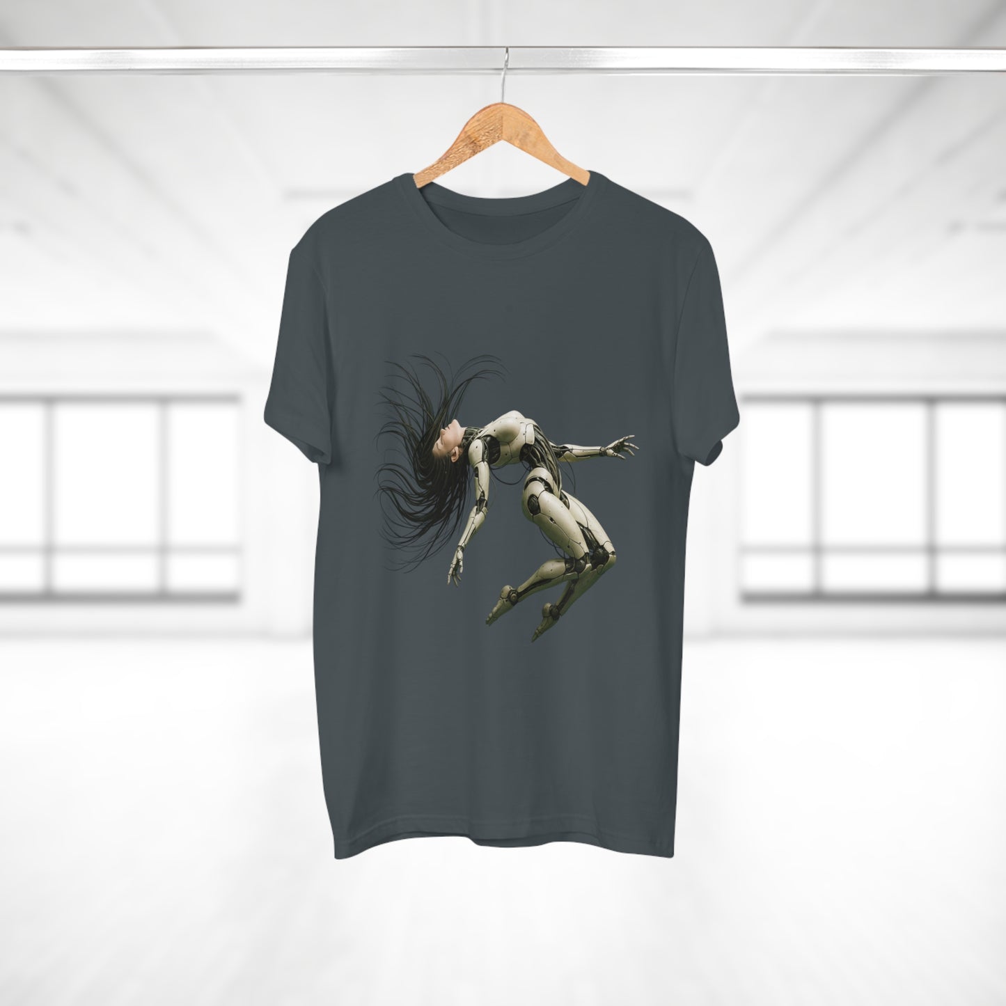 Futuristic Robot Graphic Tee for Men & Women, Tech Lover Gift, Unisex T-Shirt, Casual Wear, Unique Gift, Trendy Fashion