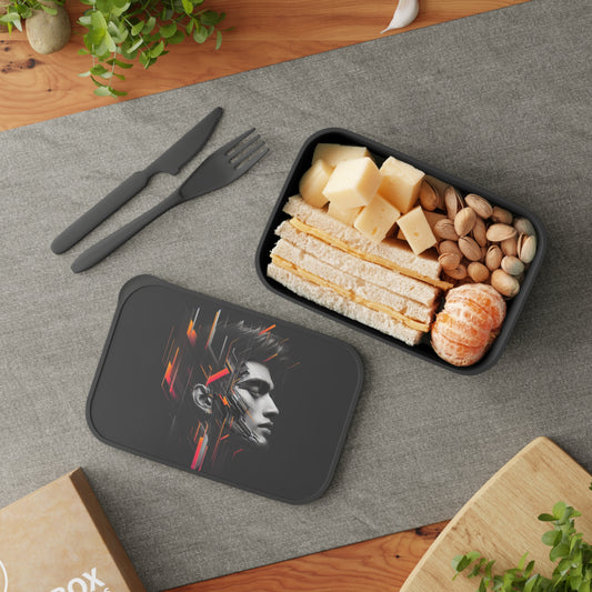 Futuristic Bento Box, Modern Lunch Container, Unique Meal Prep Box, Stylish Food Storage, Eco-Friendly Lunch Box