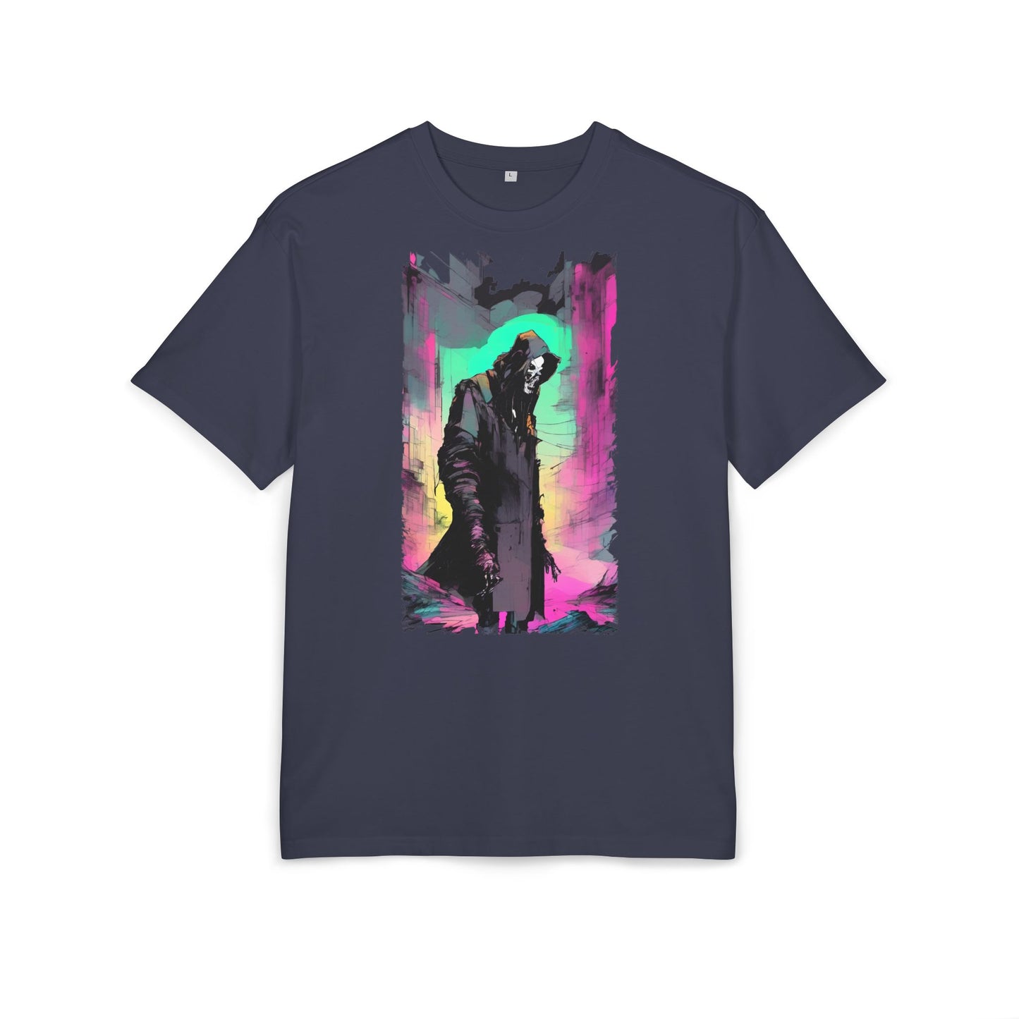 Vibrant Oversize Graphic Tee, Unisex Heavy Tee, Streetwear, Casual Wear, Unique Art Shirt, Gift for Him/Her/Friends