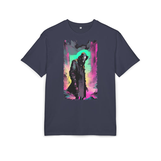 Vibrant Oversize Graphic Tee, Unisex Heavy Tee, Streetwear, Casual Wear, Unique Art Shirt, Gift for Him/Her/Friends