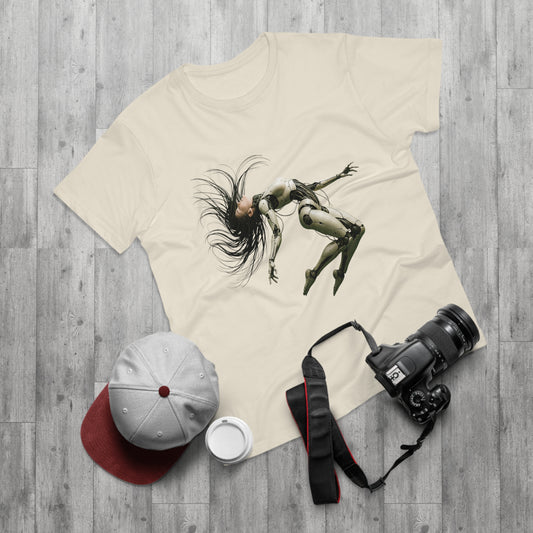 Futuristic Robot Graphic Tee for Men & Women, Tech Lover Gift, Unisex T-Shirt, Casual Wear, Unique Gift, Trendy Fashion