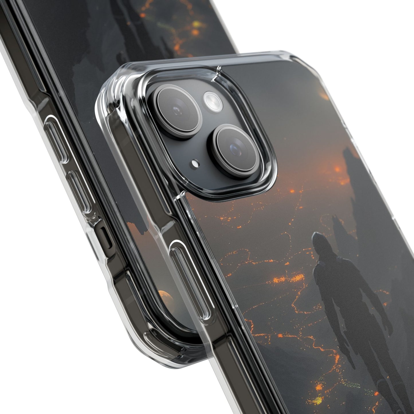 Magnetic Clear Impact Phone Cases, Adventure Phone Cover, Gamer Gift, Customizable Phone Shell, Trendy Tech Accessory