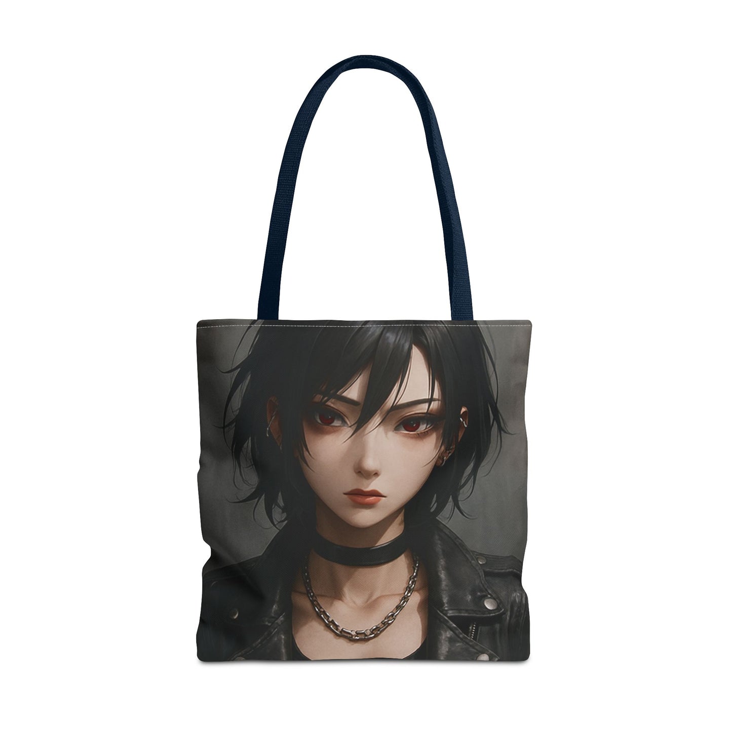 Edgy Art Tote Bag | Unique Gothic Shopper | Gift for Music Lovers, Fashionistas, or Occasions | Stylish Graphic Bag