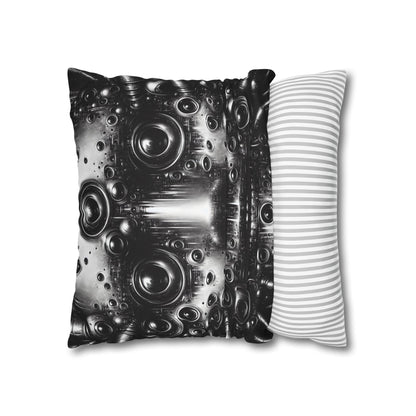 Funky Geometric Pillowcase, Modern Home Decor, Unique Throw Pillow Cover, Artistic Cushion Cover, Gift for Art Lovers