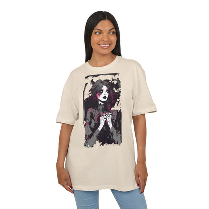 Artistic Oversize Tee | Unisex Tee with Unique Design, Casual Wear, Graphic Shirt, Gift for Art Lovers, Statement T-Shirt