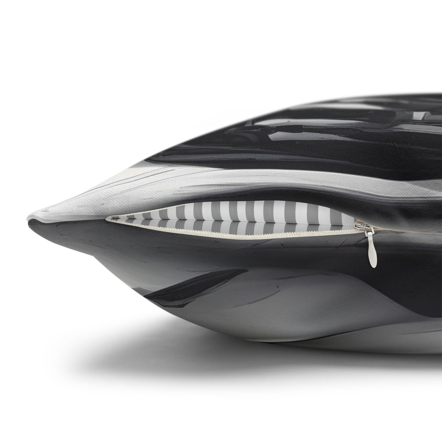 Square Pillowcase with Edgy Futuristic Design