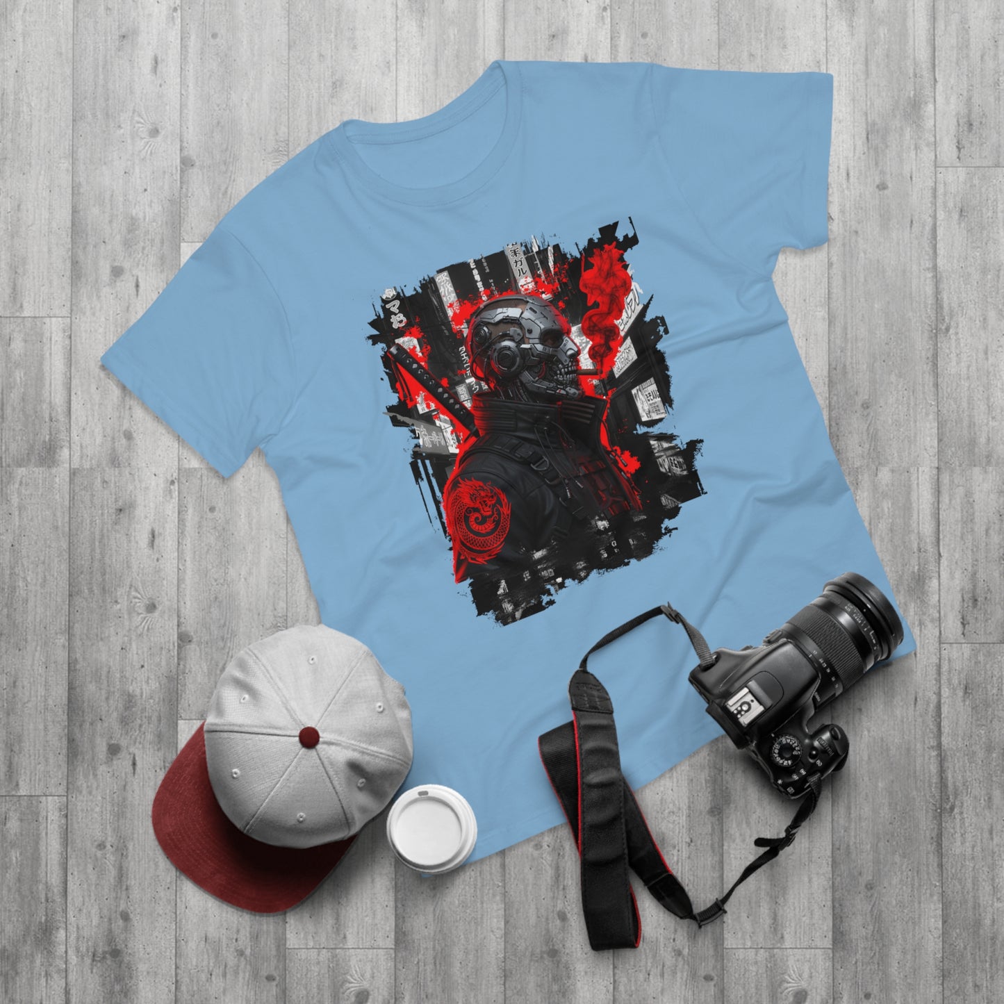 Unisex Graphic Tee - Urban Skull Design, Streetwear Shirt, Cool T-Shirt, Casual Fashion, Edgy Gift for Him, Festival Wear