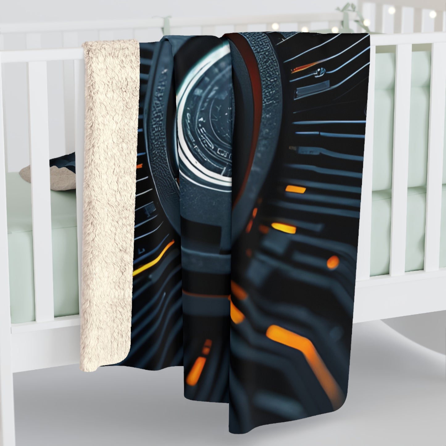 Gamer's Sherpa Fleece Blanket - Cozy Gaming Throw