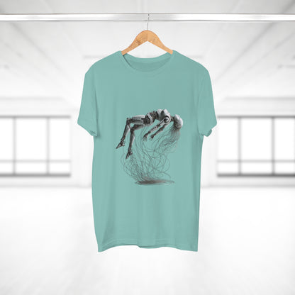 Futuristic Graphic Tee, Cool Unisex T-Shirt for Tech Enthusiasts, Gift for Birthdays, Casual Wear, Unique Art Shirt