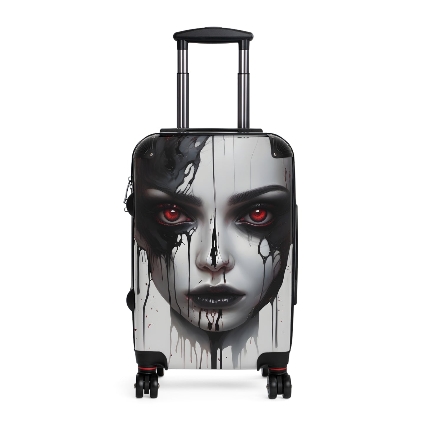 Travel Suitcase - Stylish Dystopian Dark Design for Adventurers