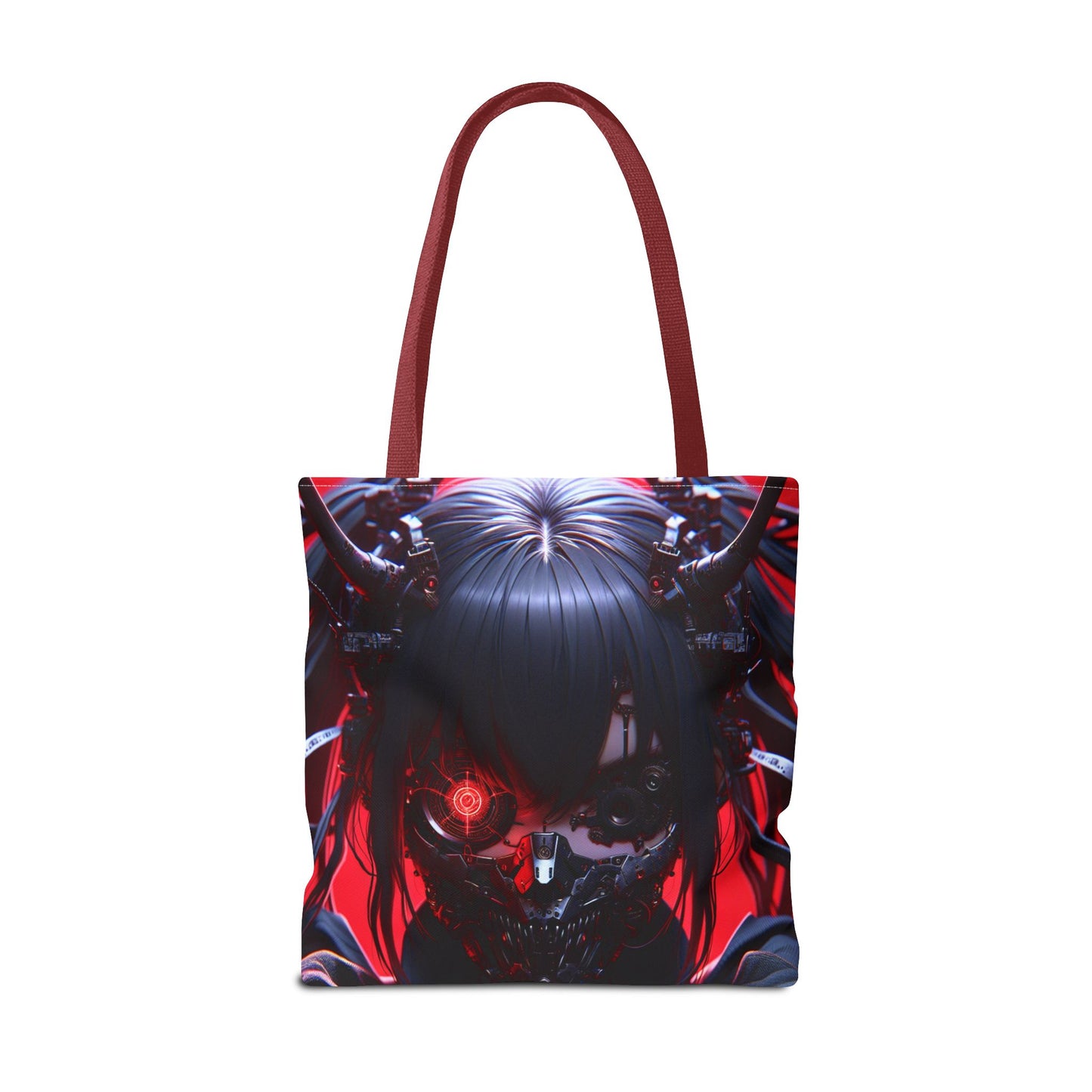 Dark Fantasy Tote Bag - Eye-Catching AOP Design for Cosplay, Gifts, Travel, Everyday Use, and Shopping