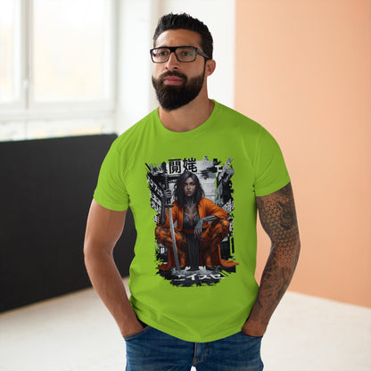 Urban Samurai Unisex T-shirt, Graphic Tee for Anime Fans, Streetwear Fashion, Unique Gift for Birthdays, Casual Wear