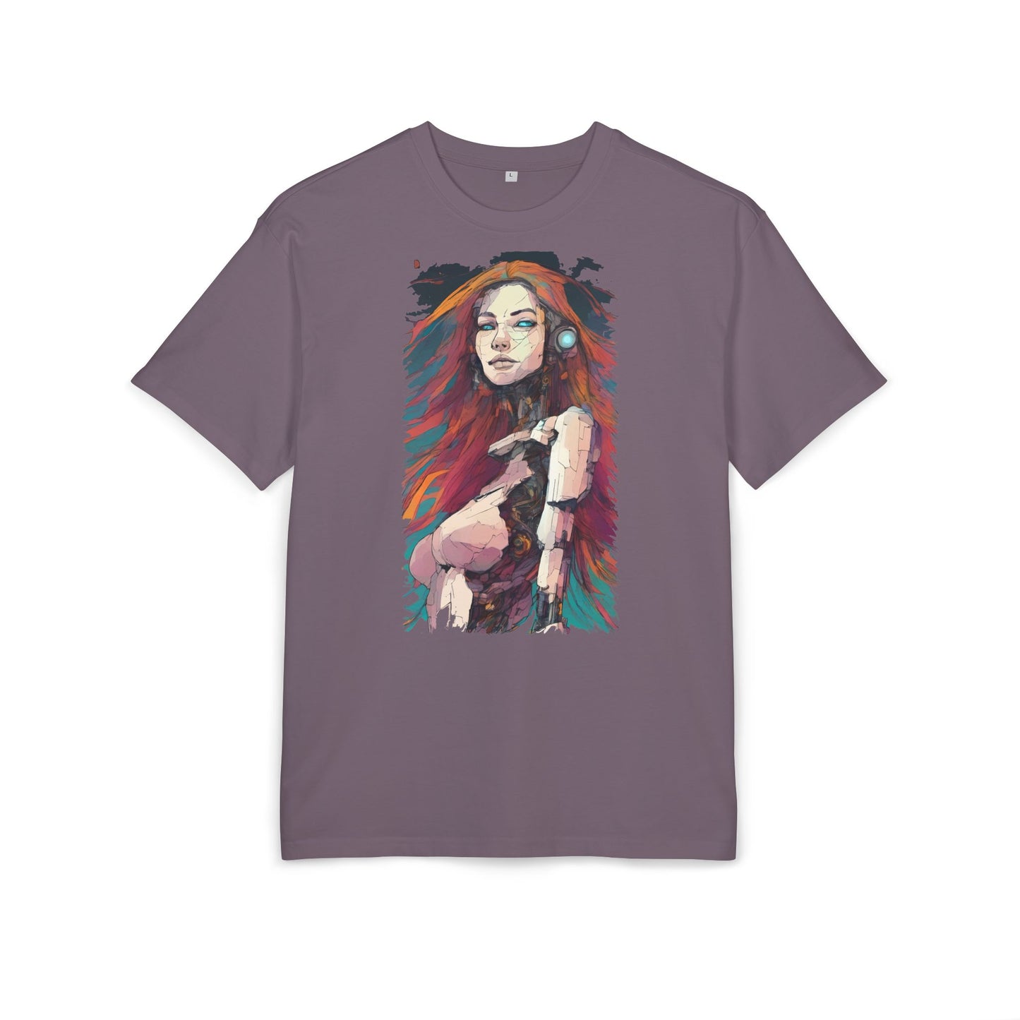 Artistic Oversize Tee - Vibrant Graphic Shirt, Casual Streetwear, Unique Gift for Art Lovers, Everyday Wear, Graphic Tee