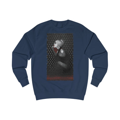 Artistic Unisex Sweatshirt with Unique Design, Cozy Layering Piece, Gift for Art Lovers, Fall Fashion, Casual Style