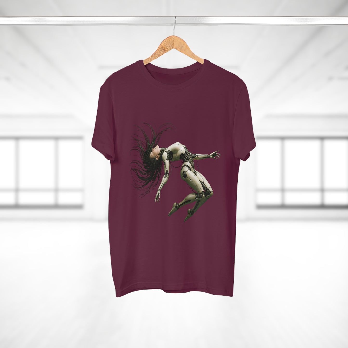 Futuristic Robot Graphic Tee for Men & Women, Tech Lover Gift, Unisex T-Shirt, Casual Wear, Unique Gift, Trendy Fashion