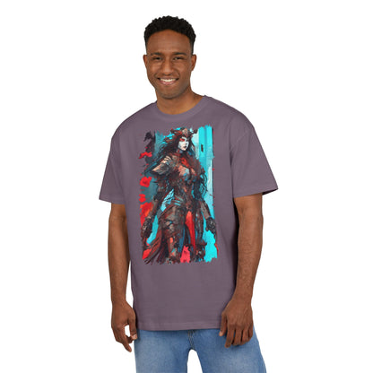 Stylish Graphic Oversize Tee with Fantasy Art, Unisex Casual Shirt, Anime Inspired Tee, Unique Gift for Gamers, Comfortable Everyday Wear