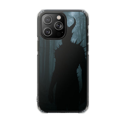 Magnetic Phone Cases, Dark Fantasy Case, Spooky Halloween Accessory, Gift for Gamers, Customizable Clear Impact Cover