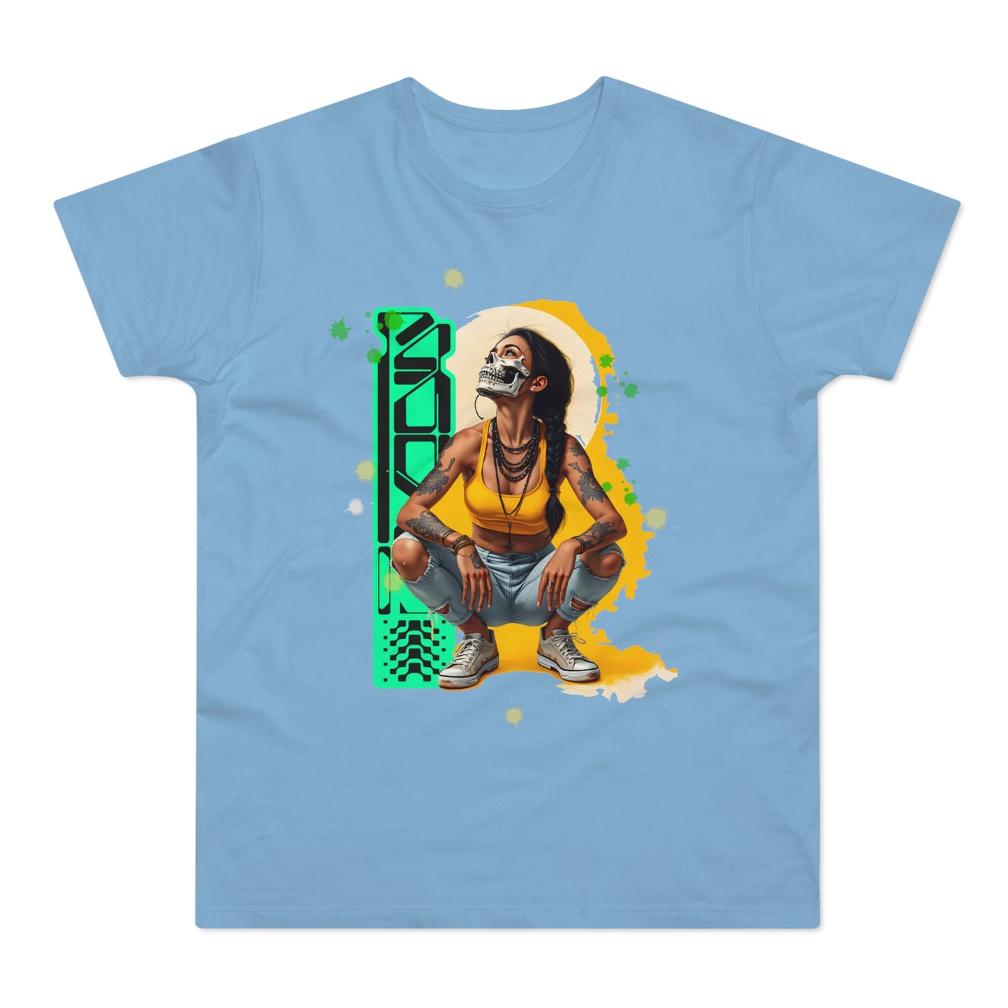 Vibrant Graphic Unisex T-Shirt, Casual Wear, Street Style, Gift for Him, Graphic Tee, Music Festival Shirt