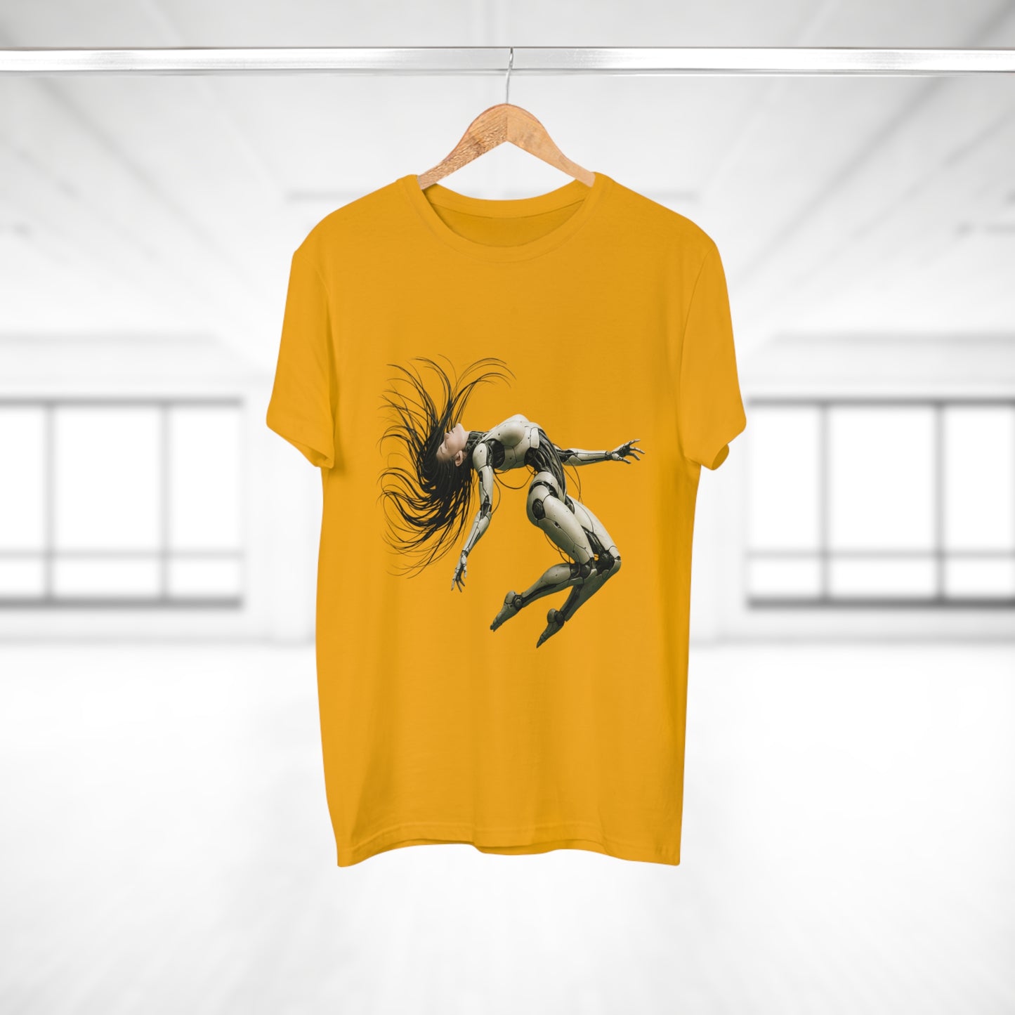 Futuristic Robot Graphic Tee for Men & Women, Tech Lover Gift, Unisex T-Shirt, Casual Wear, Unique Gift, Trendy Fashion