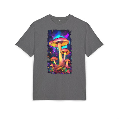 Psychedelic Mushroom Oversize Tee, Unisex Graphic Tee, Casual Summer Shirt, Gift for Nature Lovers, Festival Fashion