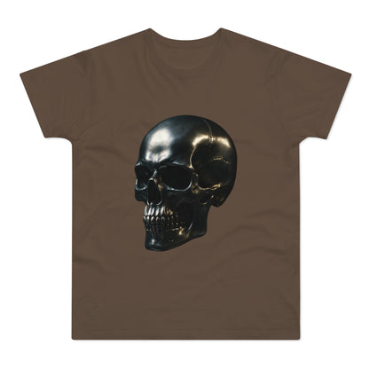 Gothic Skull Unisex T-Shirt, Edgy Graphic Tee, Halloween Apparel, Men's Casual Wear, Gift for Him