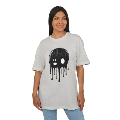 Edgy Skull Graphic Unisex Heavy Oversize Tee