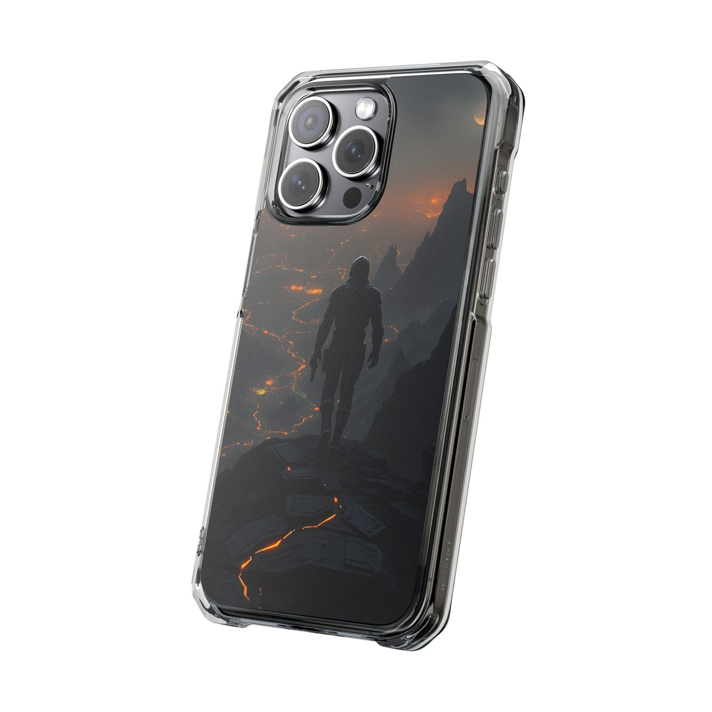Magnetic Clear Impact Phone Cases, Adventure Phone Cover, Gamer Gift, Customizable Phone Shell, Trendy Tech Accessory
