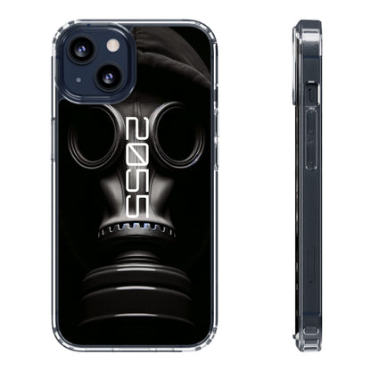 Phone Case Dystopian Gas Mask Design