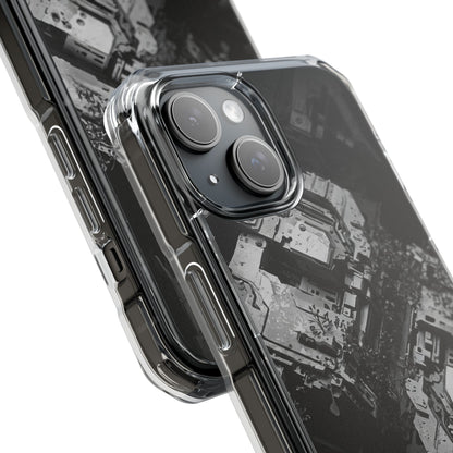 Stylish Magnetic Clear Impact Cases for iPhone, Heavy-Duty Protection, Customized Cases, Tech Lover Gift, Trendy Phone Accessories