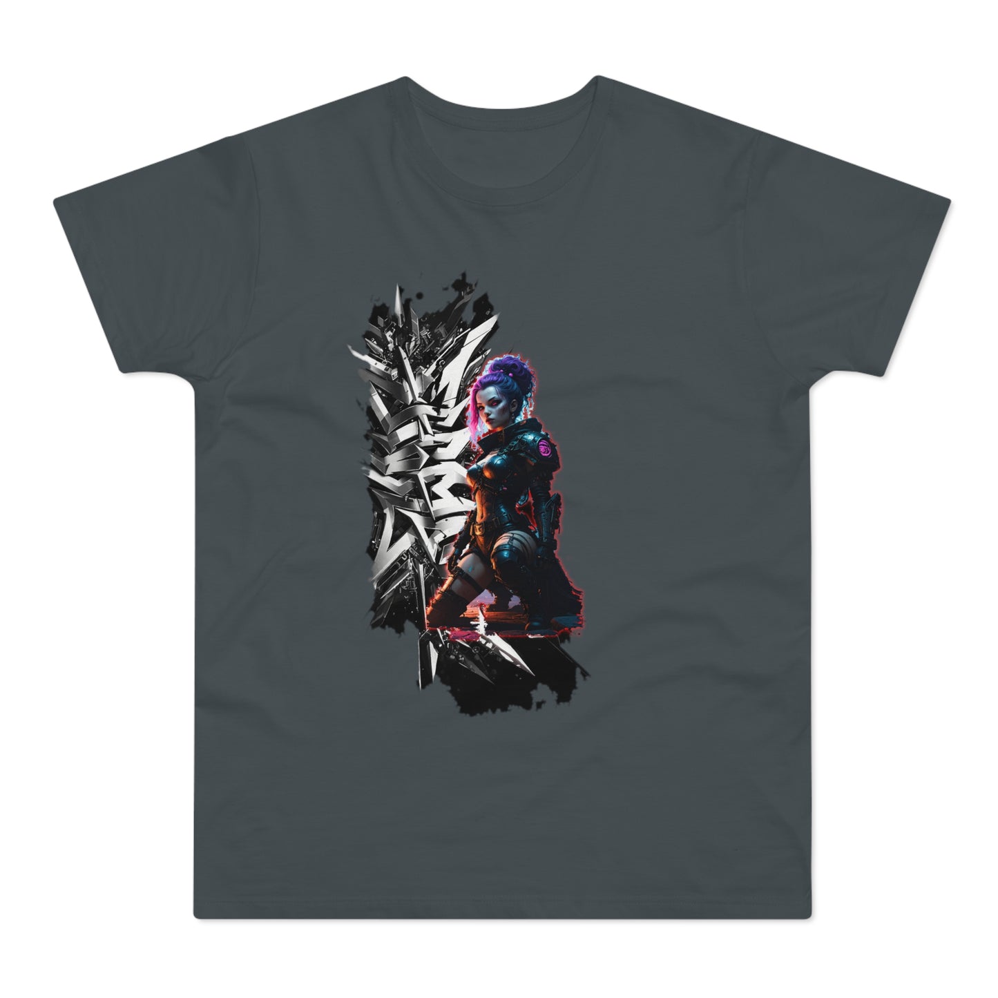 Unisex Graphic T-Shirt Featuring Bold Illustration, Streetwear Style Tee, Trendy Casual Wear, Perfect Gift for Graphic Art Lovers