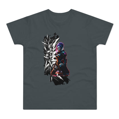 Unisex Graphic T-Shirt Featuring Bold Illustration, Streetwear Style Tee, Trendy Casual Wear, Perfect Gift for Graphic Art Lovers