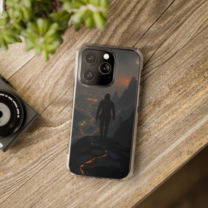Magnetic Clear Impact Phone Cases, Adventure Phone Cover, Gamer Gift, Customizable Phone Shell, Trendy Tech Accessory