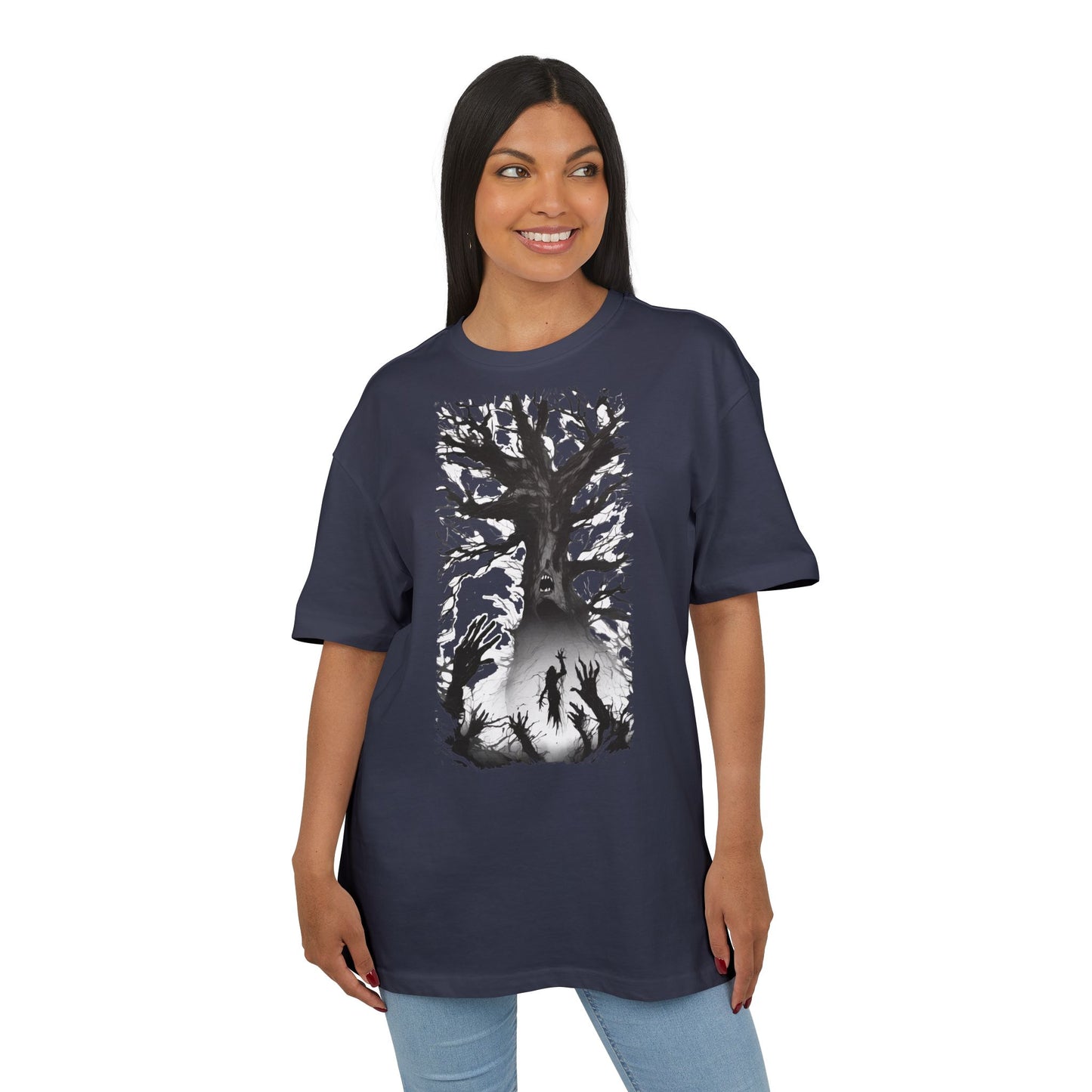 Mystical Tree Oversized Tee - Unisex Heavyweight Shirt, Nature-Inspired Fashion, Gift for Nature Lovers, Outdoor Adventure Wear, Boho [...]