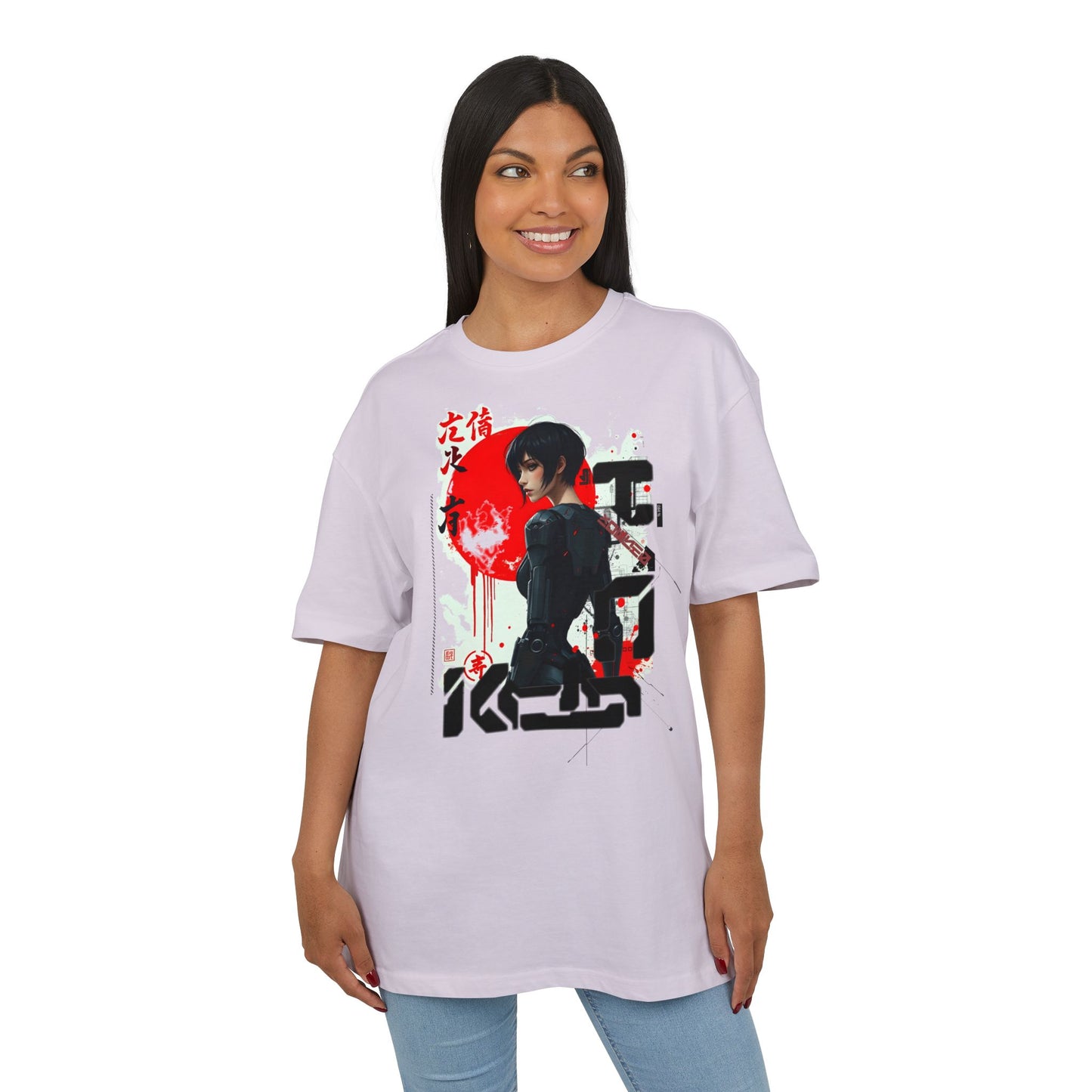 Unisex Oversized Graphic Tee with Anime Design, Casual Streetwear, Perfect for Everyday Wear, Gift for Anime Fans, Cosplay, Summer Style