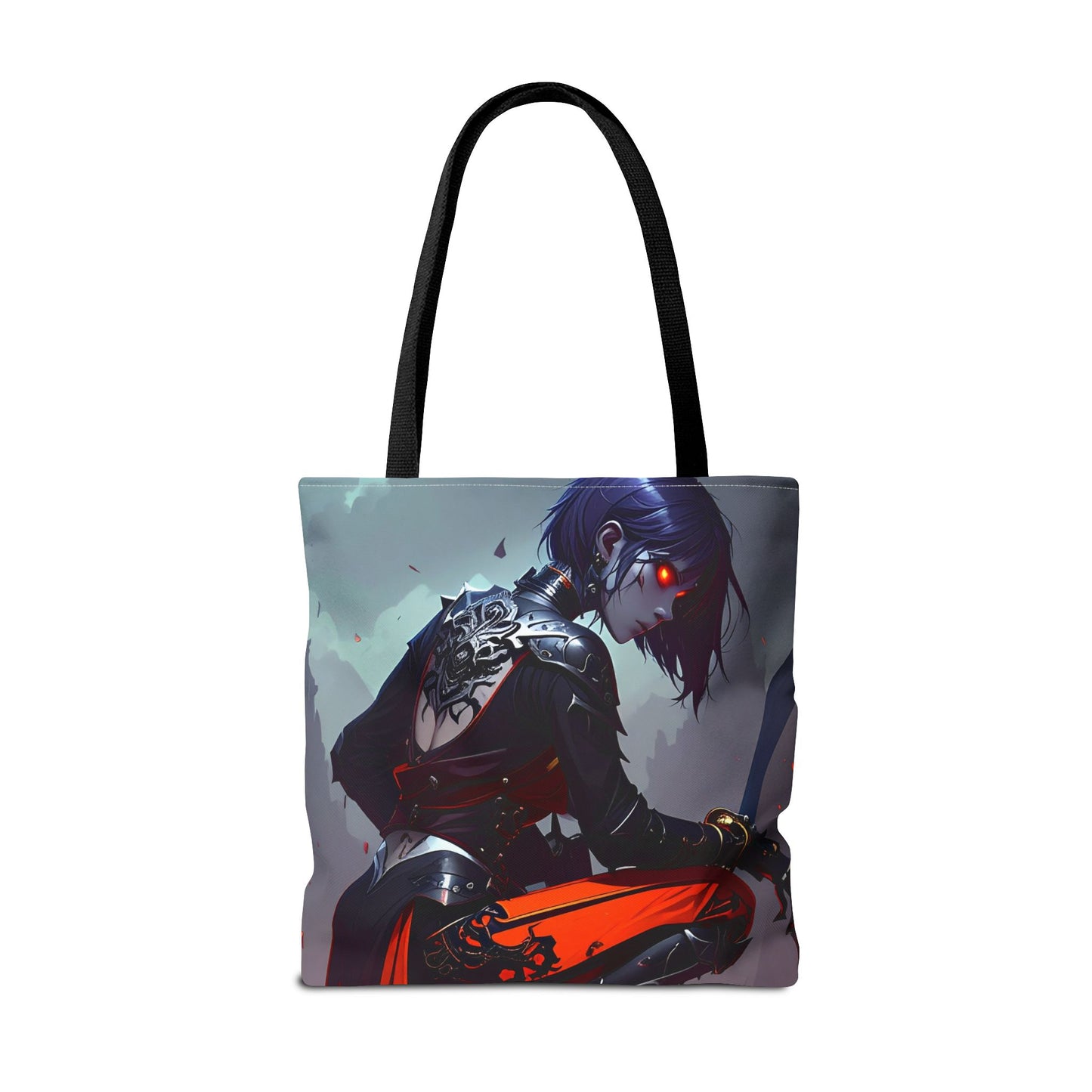 Edgy Graphic Tote Bag, Stylish Tote for Everyday Use, Unique Shopper Bag, Gift for Anime Lovers, Art-Inspired Eco-Friendly Tote