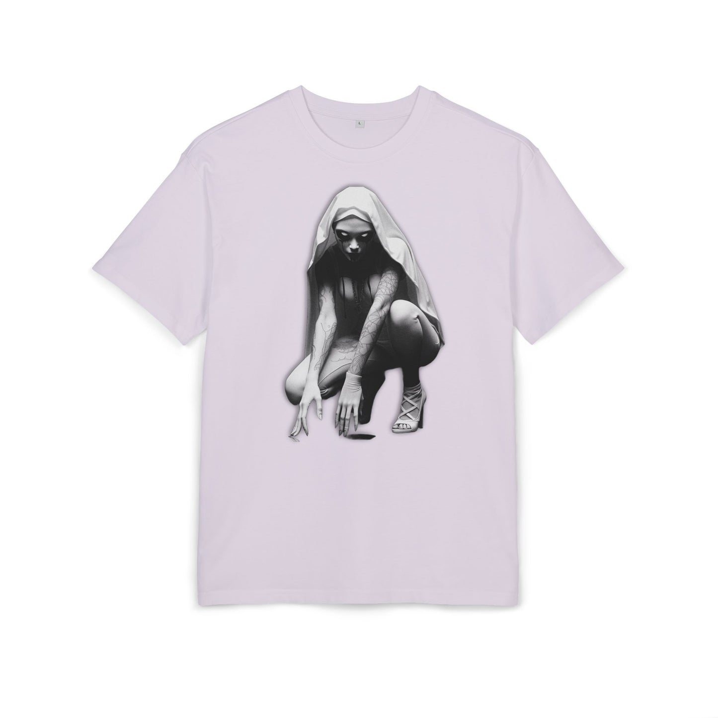 Urban Style Unisex Heavy Oversize Tee with Edgy Design