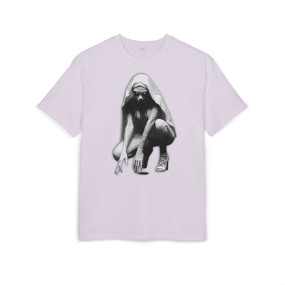 Urban Style Unisex Heavy Oversize Tee with Edgy Design