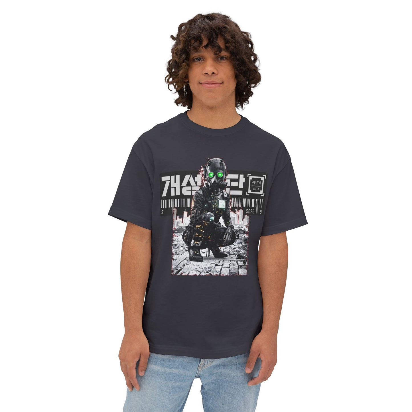 Unisex Oversized Graphic Tee with Futuristic Design, Casual Streetwear, Gift for Gamers, Unique Art Tee for All Occasions, Comfortable [...]