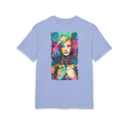 Vibrant Art Oversized Tee, Unisex Colorful T-Shirt, Graphic Arts Apparel, Casual Streetwear Gift, Unique Fashion Statement