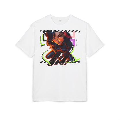 Edgy Graphic Unisex Heavy Oversize Tee - Street Style Fashion