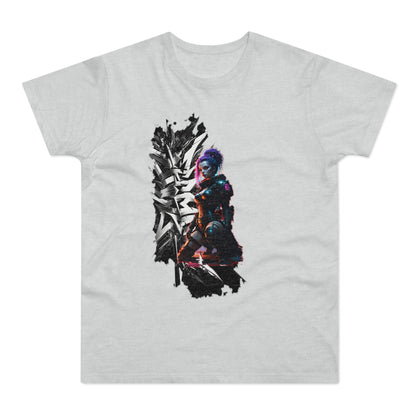 Unisex Graphic T-Shirt Featuring Bold Illustration, Streetwear Style Tee, Trendy Casual Wear, Perfect Gift for Graphic Art Lovers